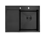 Кухонная мойка AFLORN 95848F-R (580*480) Графит