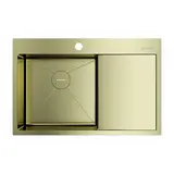 Кухонная мойка Omoikiri Akisame 78-LG-L (4973085) светлое золото
