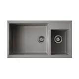 Кухонная мойка Omoikiri Tedori 86-2-LB-GR (4993573) Leningrad Grey