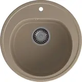 Кухонная мойка Granfest Rondo 510 (D508) Песочный