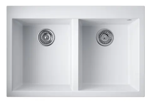 Кухонная мойка Omoikiri Bosen 80-2-WH (4993839) Белый