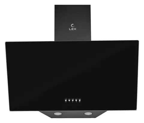 Наклонная вытяжка LEX META 600 BLACK