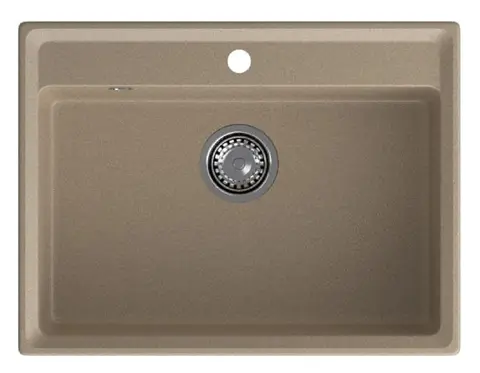 Кухонная мойка Granfest Level 660 (660*500) Песочный
