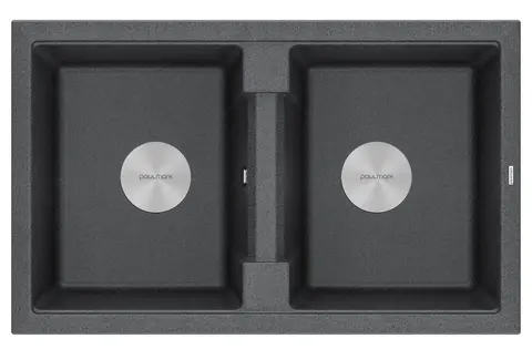 Кухонная мойка Paulmark Tandem 80/2 (810*500) Графит DG
