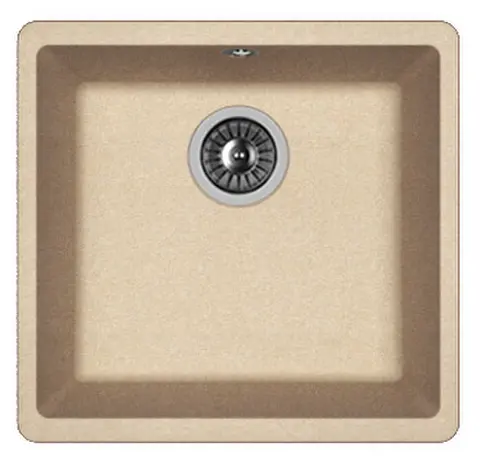 Кухонная мойка Florentina Вега 400 (440*420) Песочный